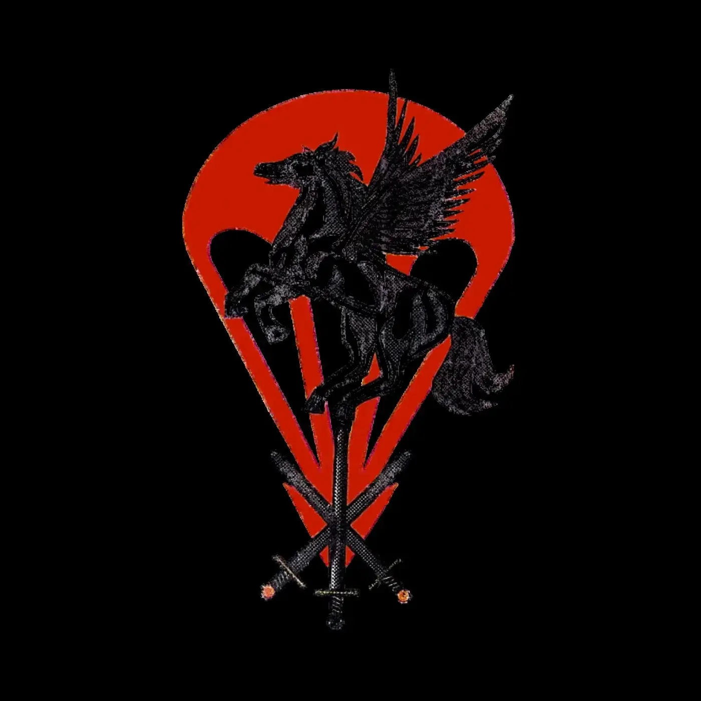Historisches Pegasus-Zugwappen als Ausgangspunkt