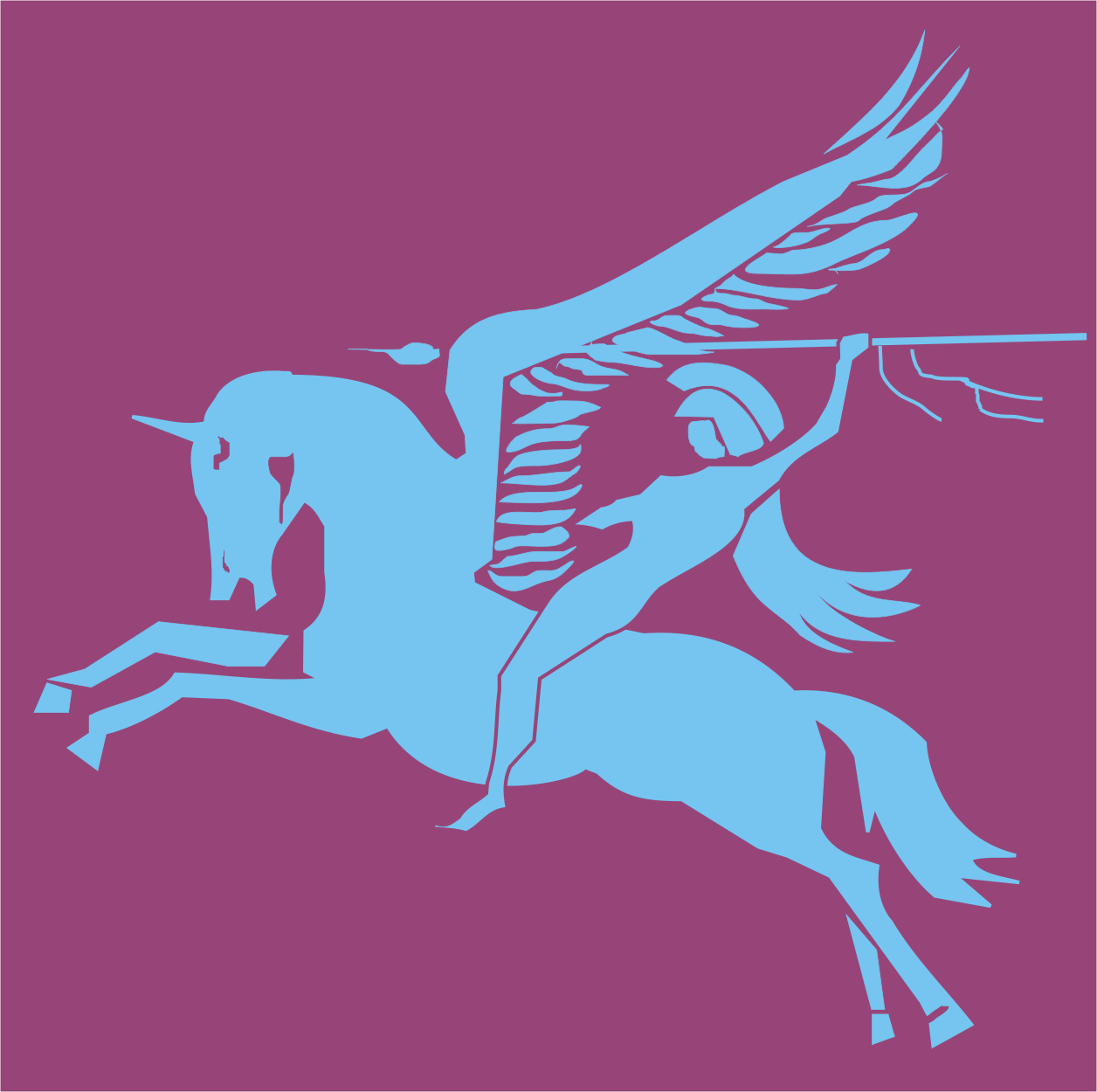 Offizielles Formation Badge der britischen Luftlandekräfte beziehungsweise der 5th Airborne Brigade