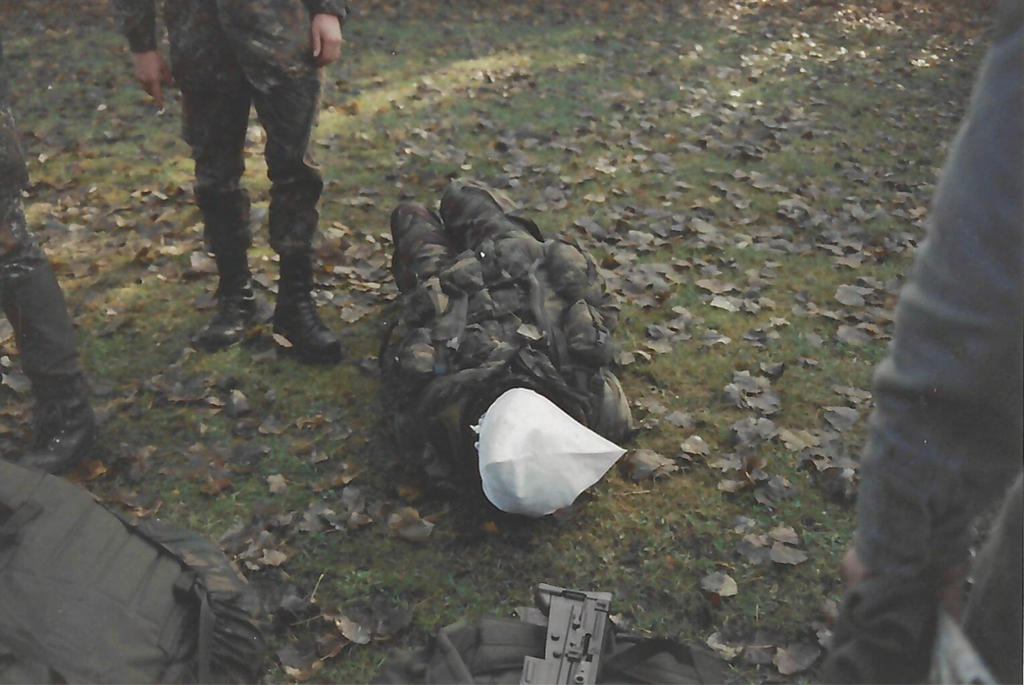 Historische Aufnahme zur Übung Schinderhannes 1994