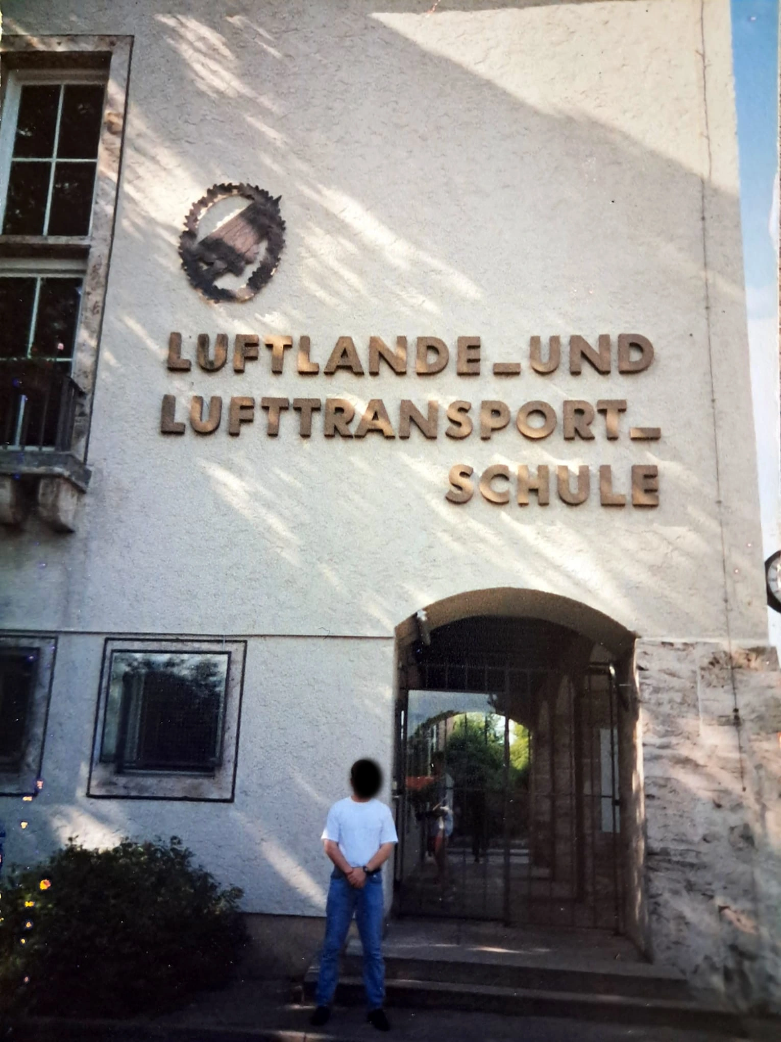 Historische Aufnahme der Luftlande- und Lufttransportschule Altenstadt aus dem privaten Archiv